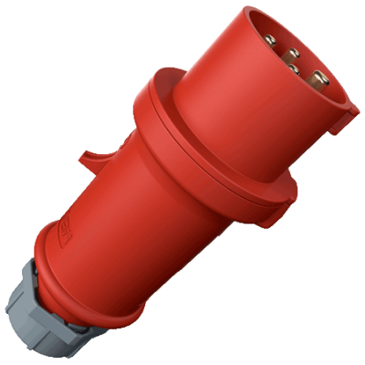 Mennekes CEE-Phasenwender ProTOP 16A 5p 6h 400V IP44 rot Typ 3319A