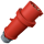 Mennekes CEE-Phasenwender ProTOP 16A 5p 6h 400V IP44 rot Typ 3319A