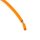 Aderleitung H05V-K 0,5mm² orange 100m-Ring