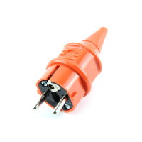 Mennekes SCHUKO Stecker IP44 orange 10837