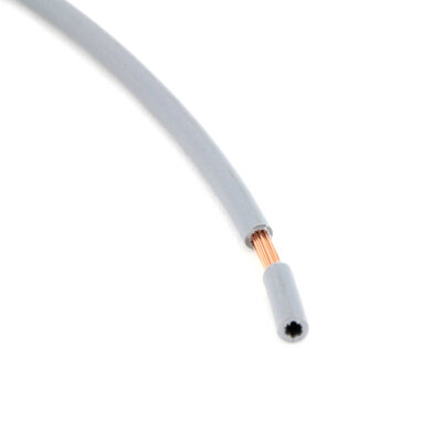 Aderleitung H07V-K 4,0mm² grau Meterware