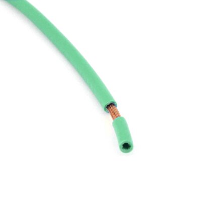 Aderleitung (H)07V-K 6,0mm² grün Meterware